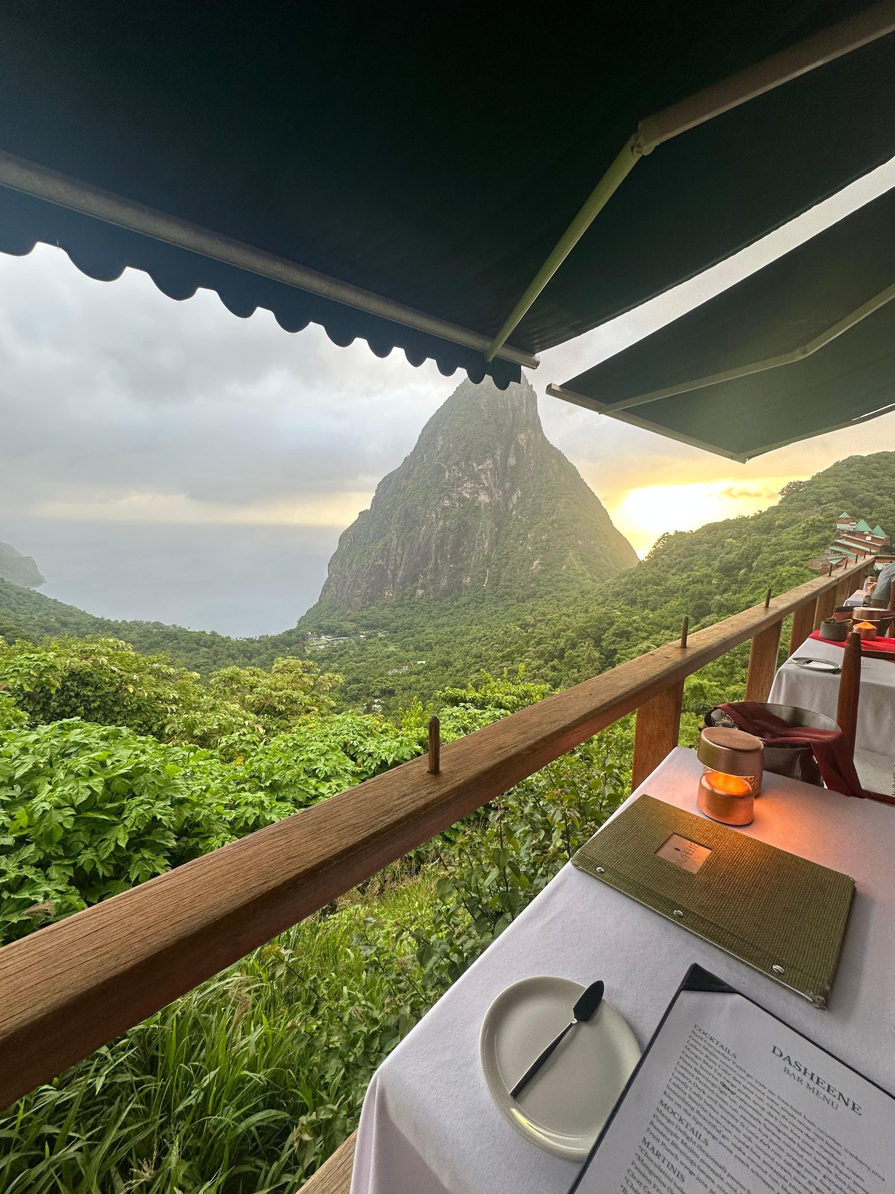 View at dinner