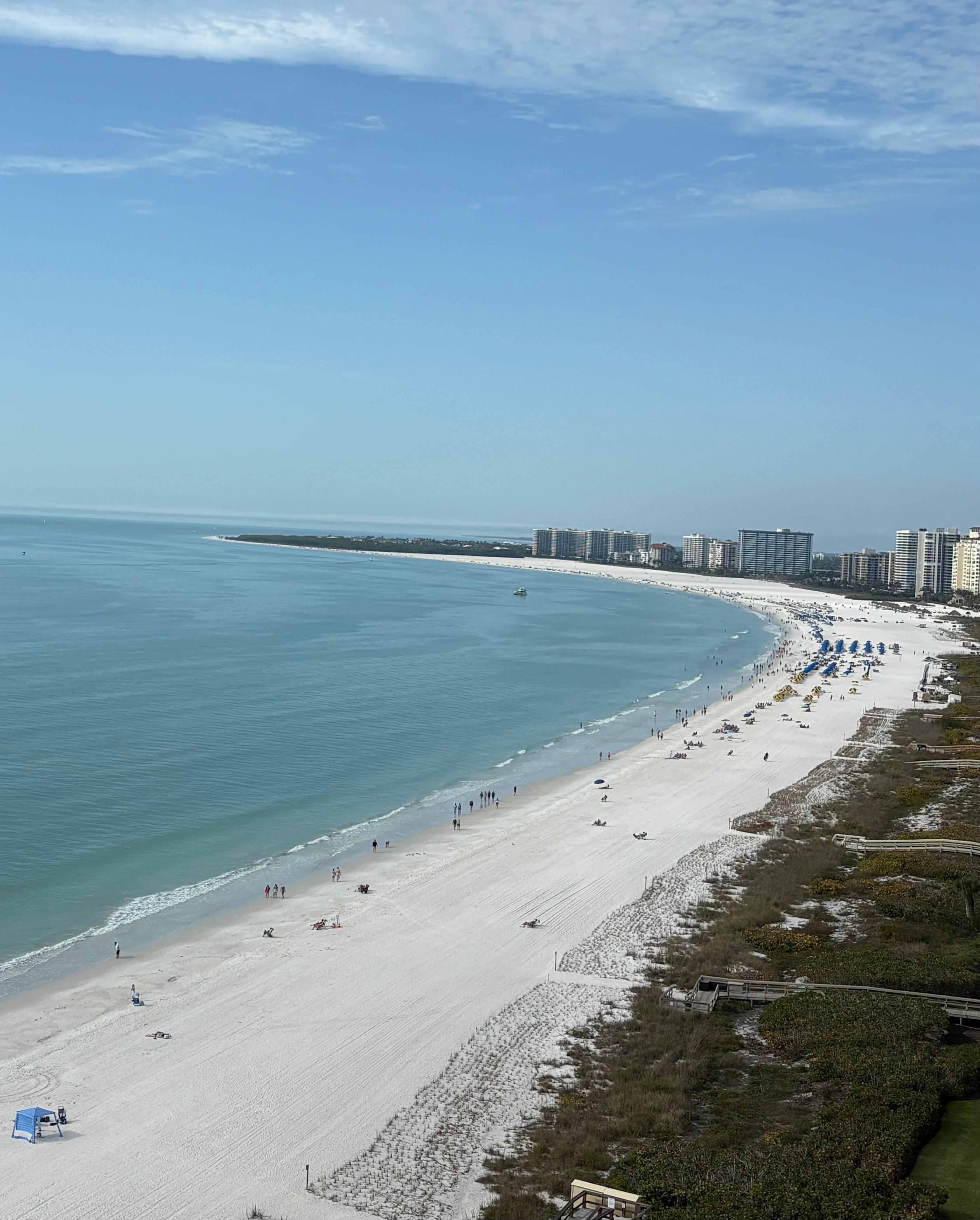 View from the balcony.
