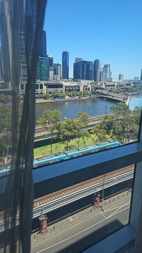 Great views..from our room
Although sometimes can hear train passing. But we were fine with it.