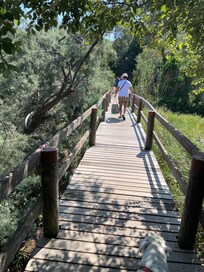 Ponte per arrivare in spiaggia