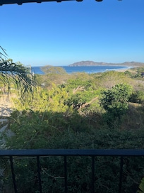 View of ocean from balcony