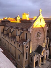 Church next to the property