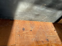 Extremer Staub und Hundehaare unter Bett