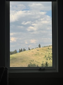 View from master bedroom