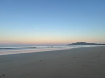Morning coffee on the beach every day!