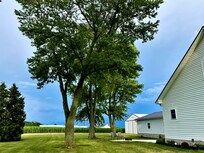View from side yard