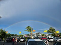 a double rainbow if you look close