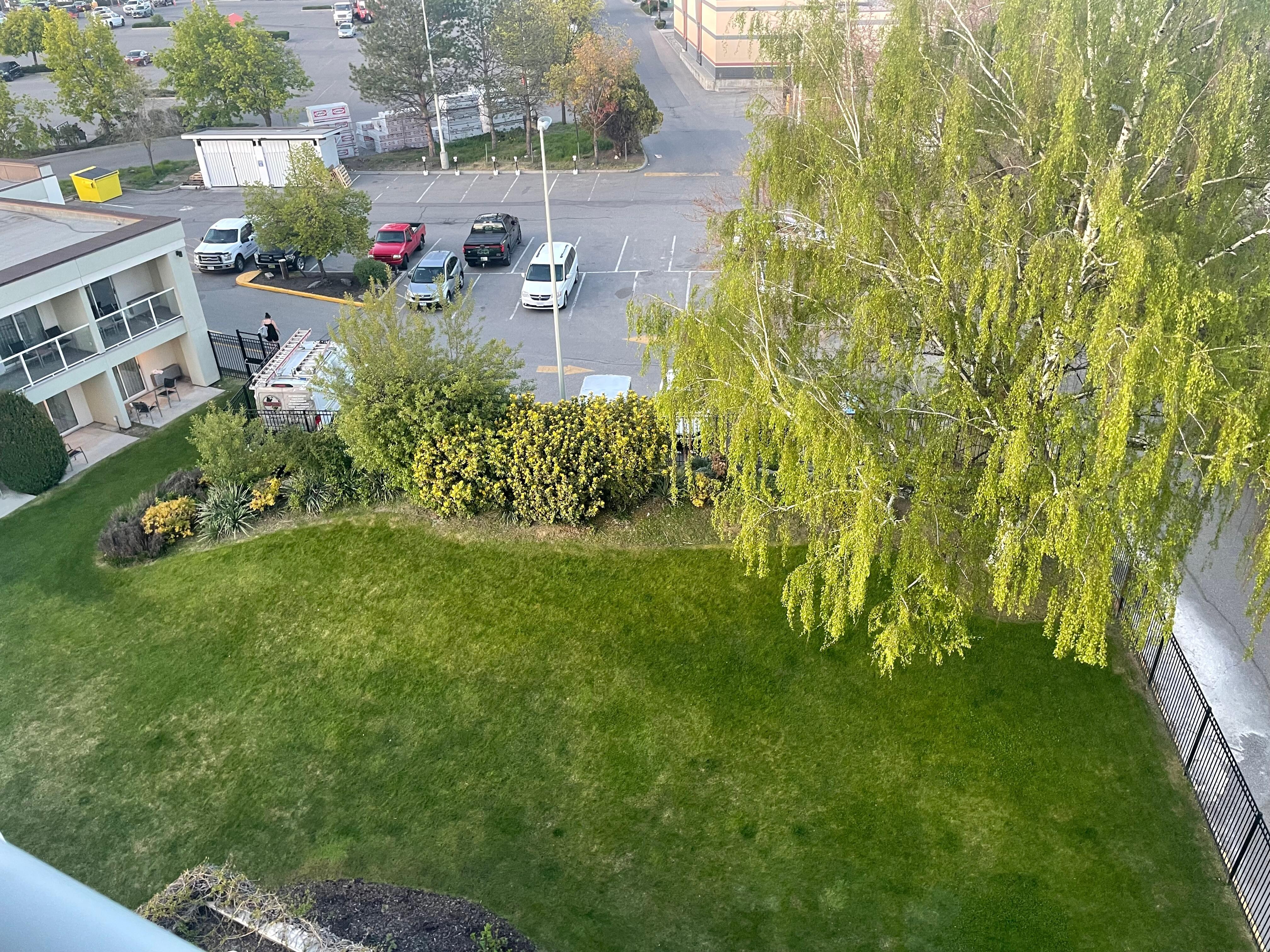 Picture from our 4th floor balcony 