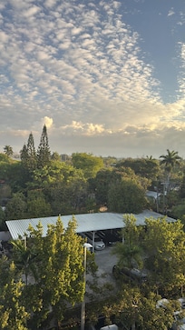la vista de la habitación