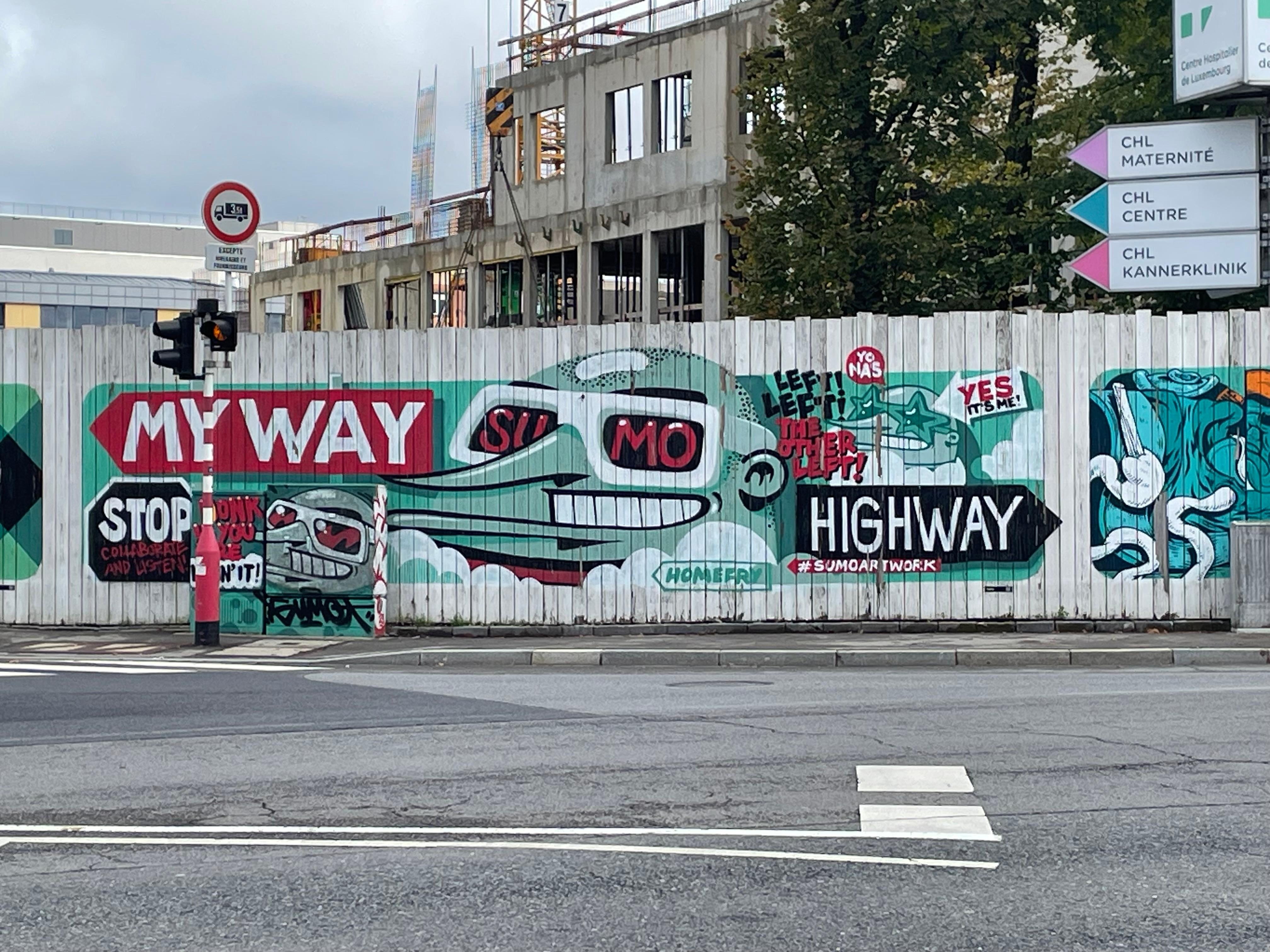 Omgivelser fra vejen 