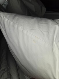 Stain on Pillow