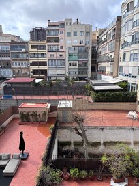 Beautiful view of courtyard.