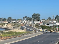 Woodies on The Wharf Parade on Cliff Drive
