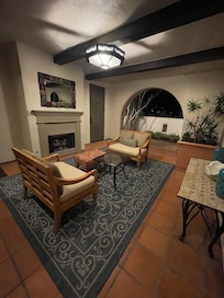 Front courtyard