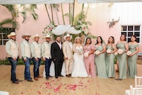 The garden was perfect for our ceremony
