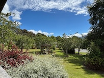 部屋の入り口を出たところの眺め