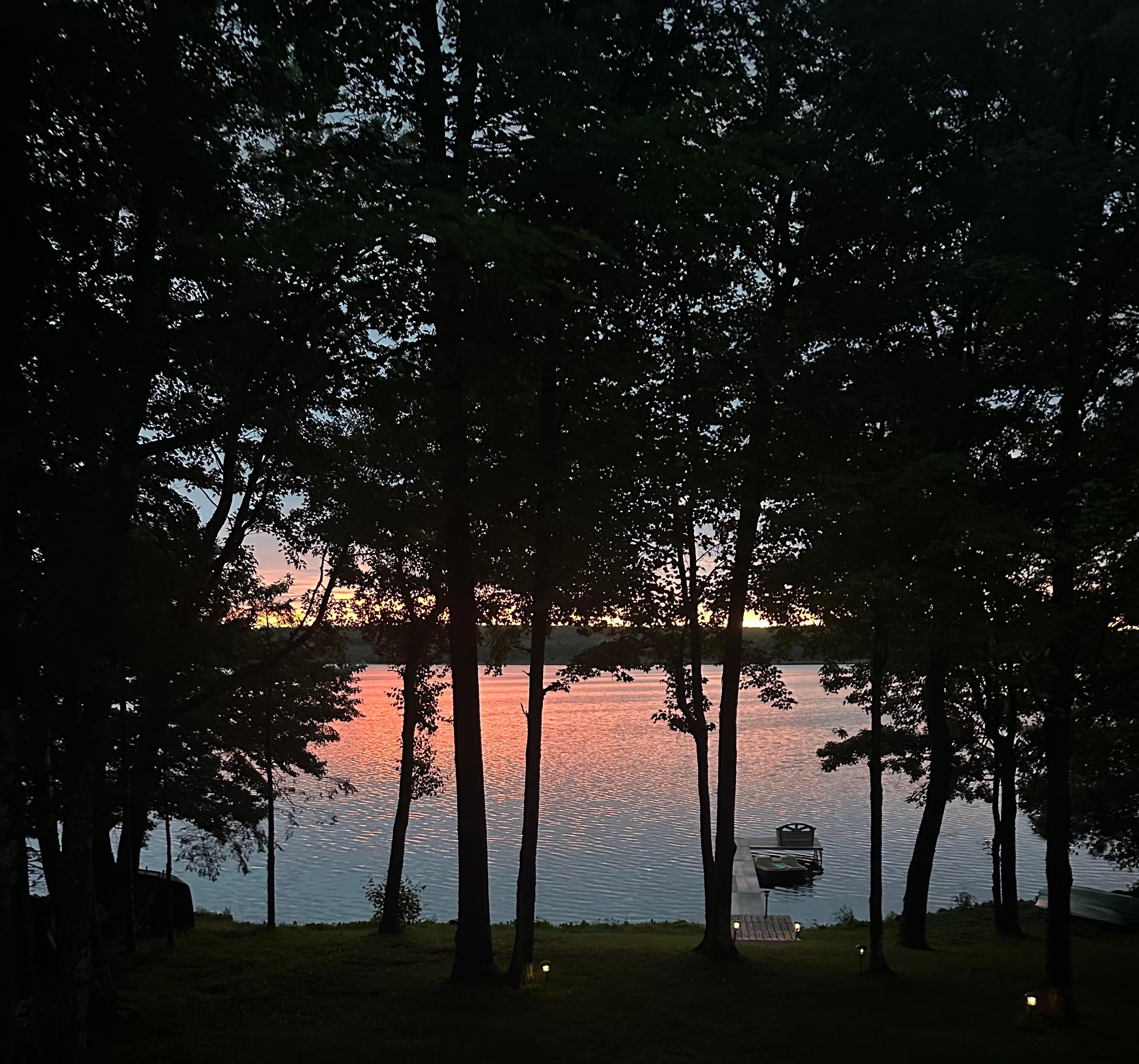Taken from the deck.