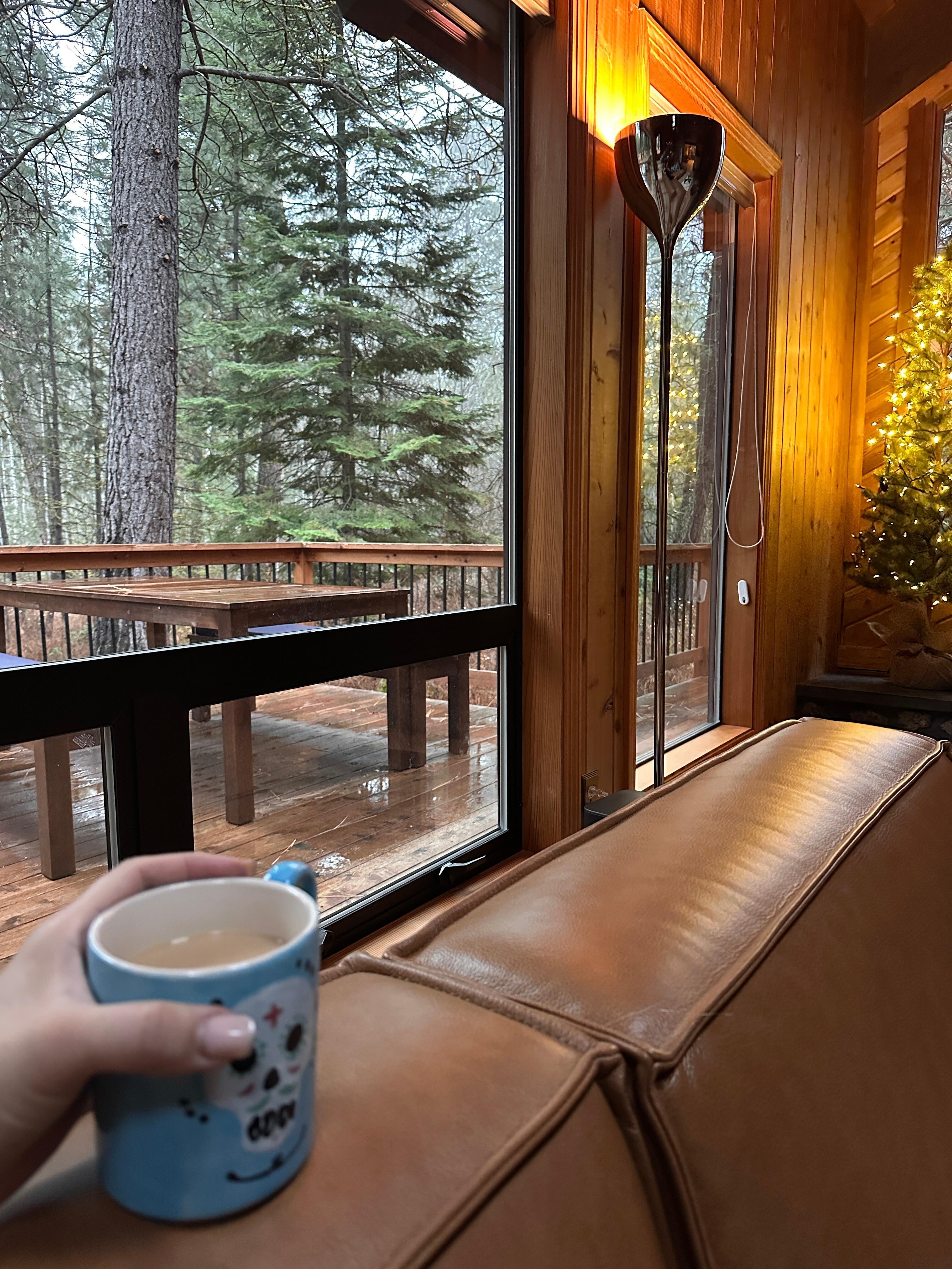 Privacy from the back of the house. 