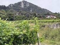En montant au restaurant