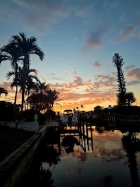 Sunsets were beautiful