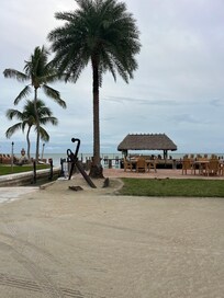 Gorgeous view with great seating on the water