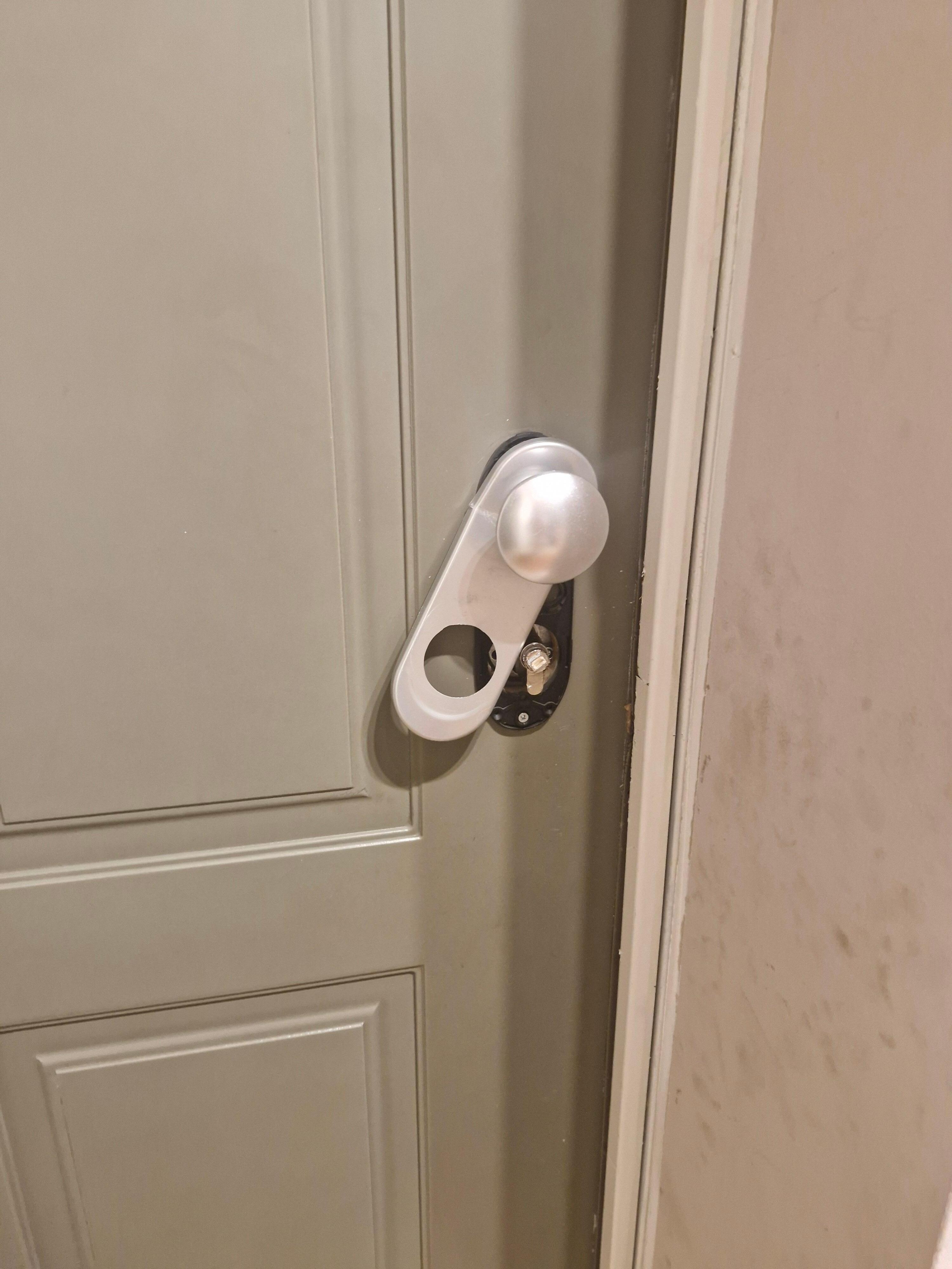 Had to be destroyed so clearly there is a problem with the door and lock mechanism. It is fully remote and it is so hard to get hold of customer support.