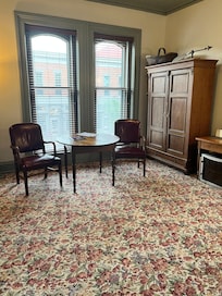 Our sitting area