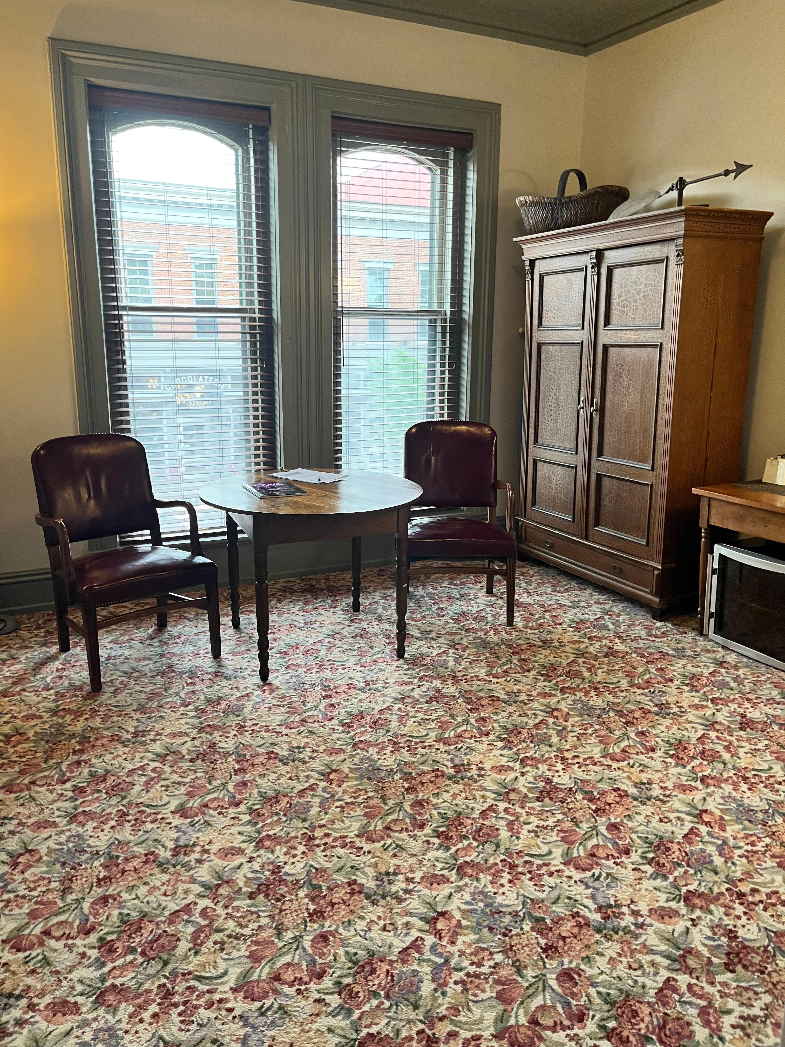 Our sitting area
