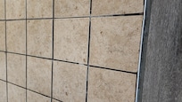 Filthy tile in room