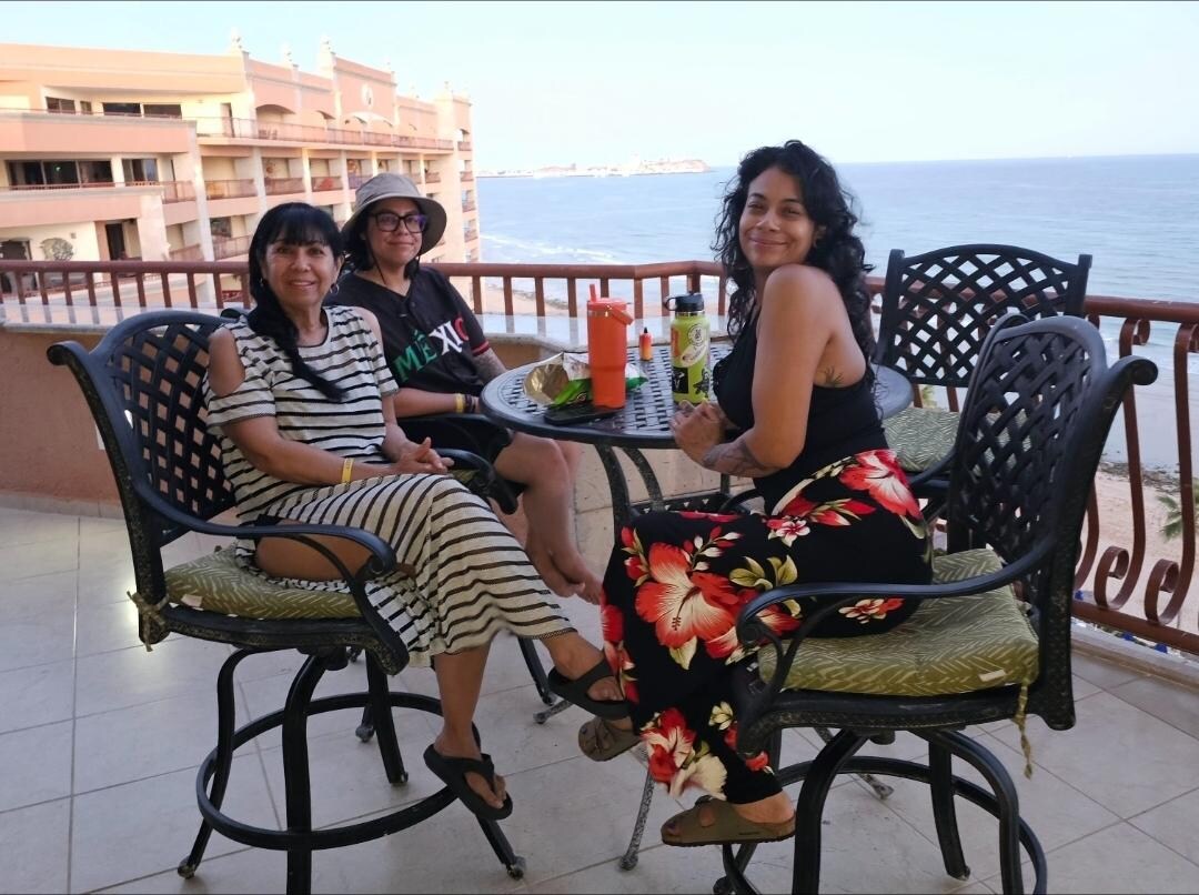 Breath taking views from the Patio. We spent our time here in the early morning and late evenings  