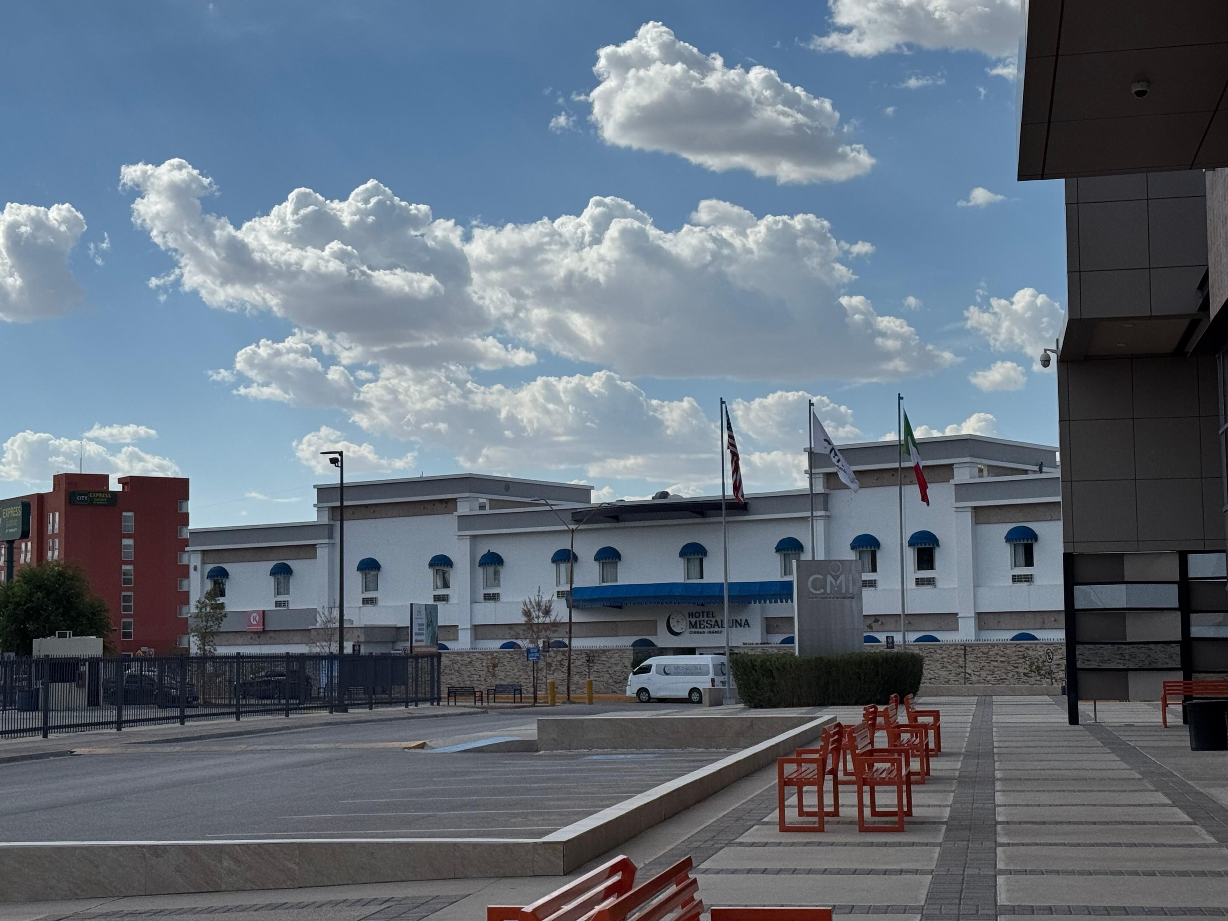 Great location of hotel ; walking distance to consulate and clinics