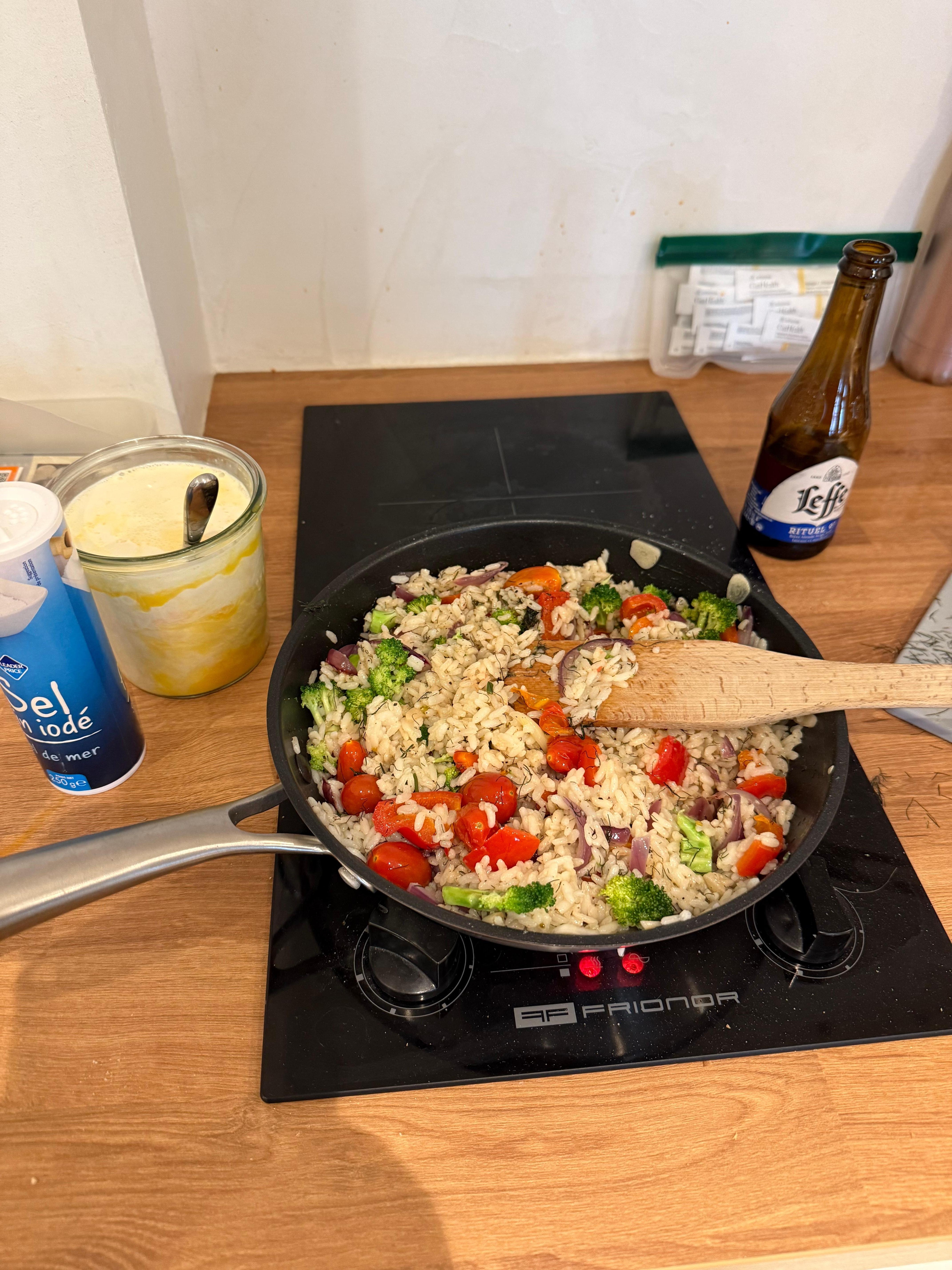 Cooking up dinner