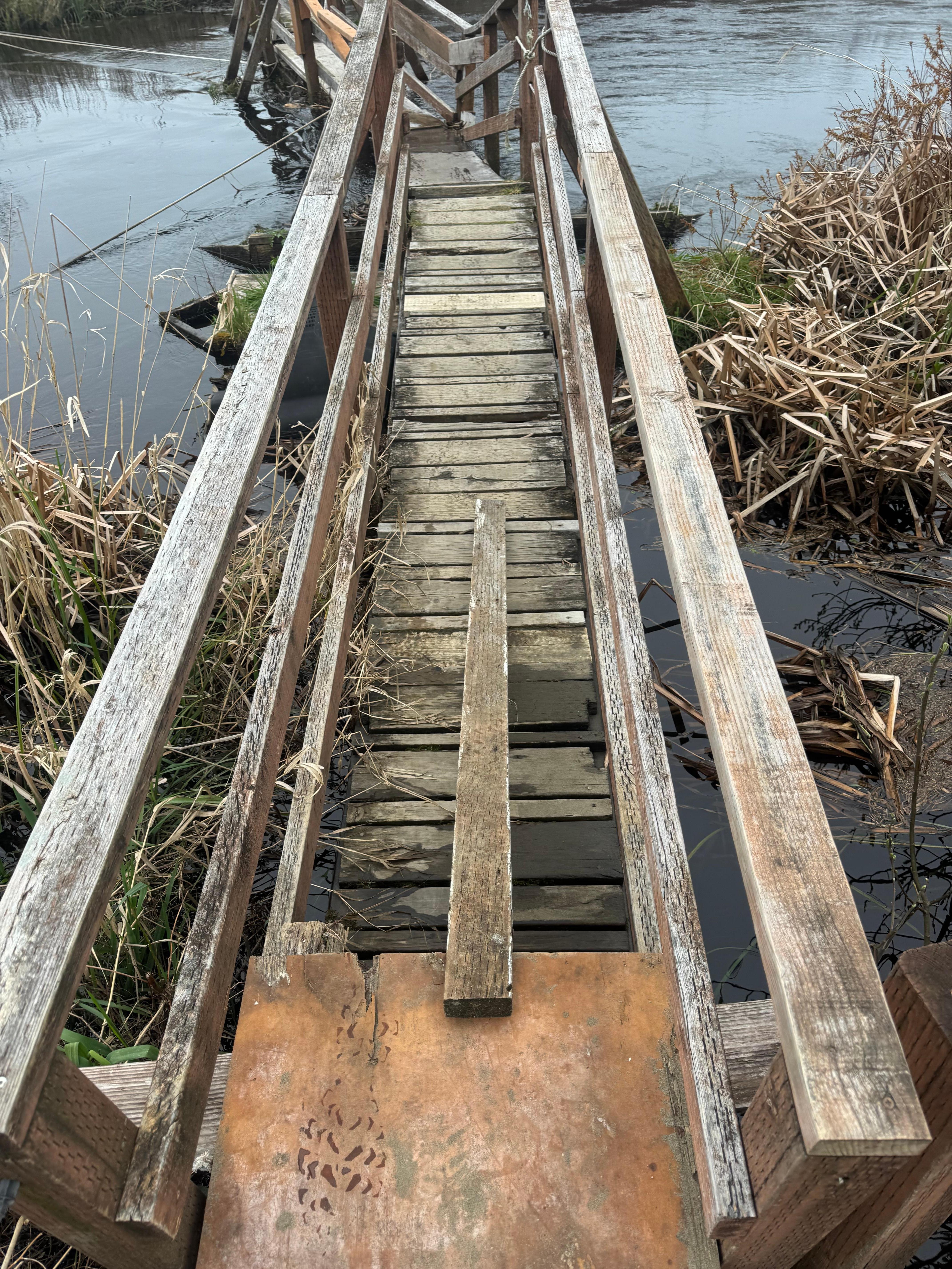 It was worse on the other side.