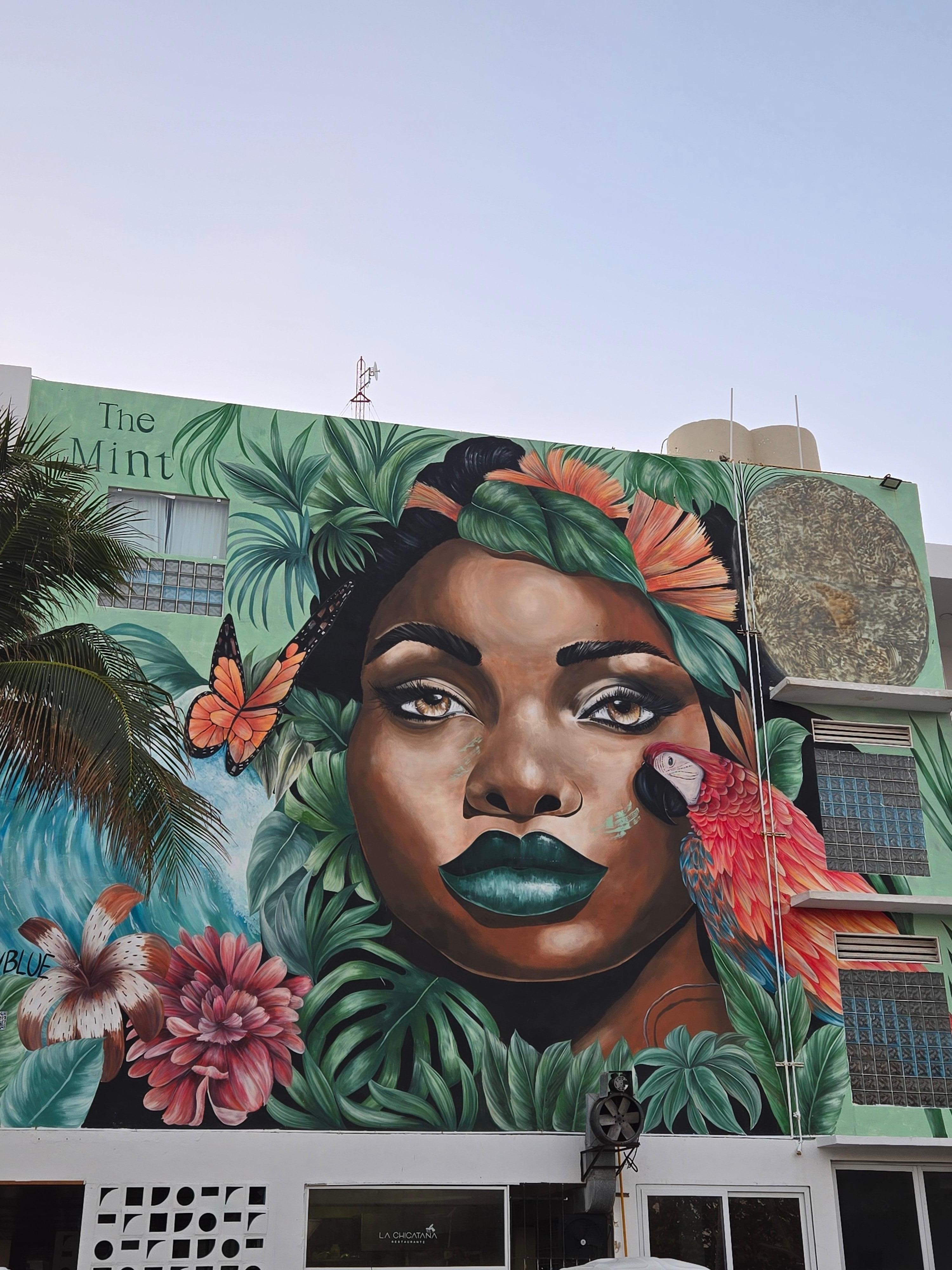 Murale près de la petite épicerie 