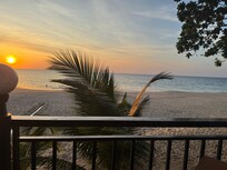 View from dining area