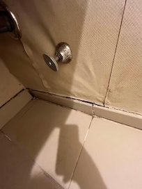 Bathroom wall