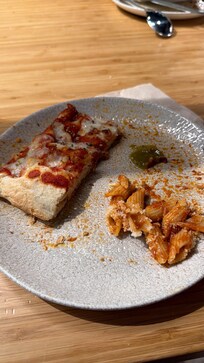 All you can eat Pizza pasta