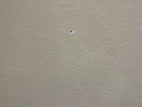 Holes in wall