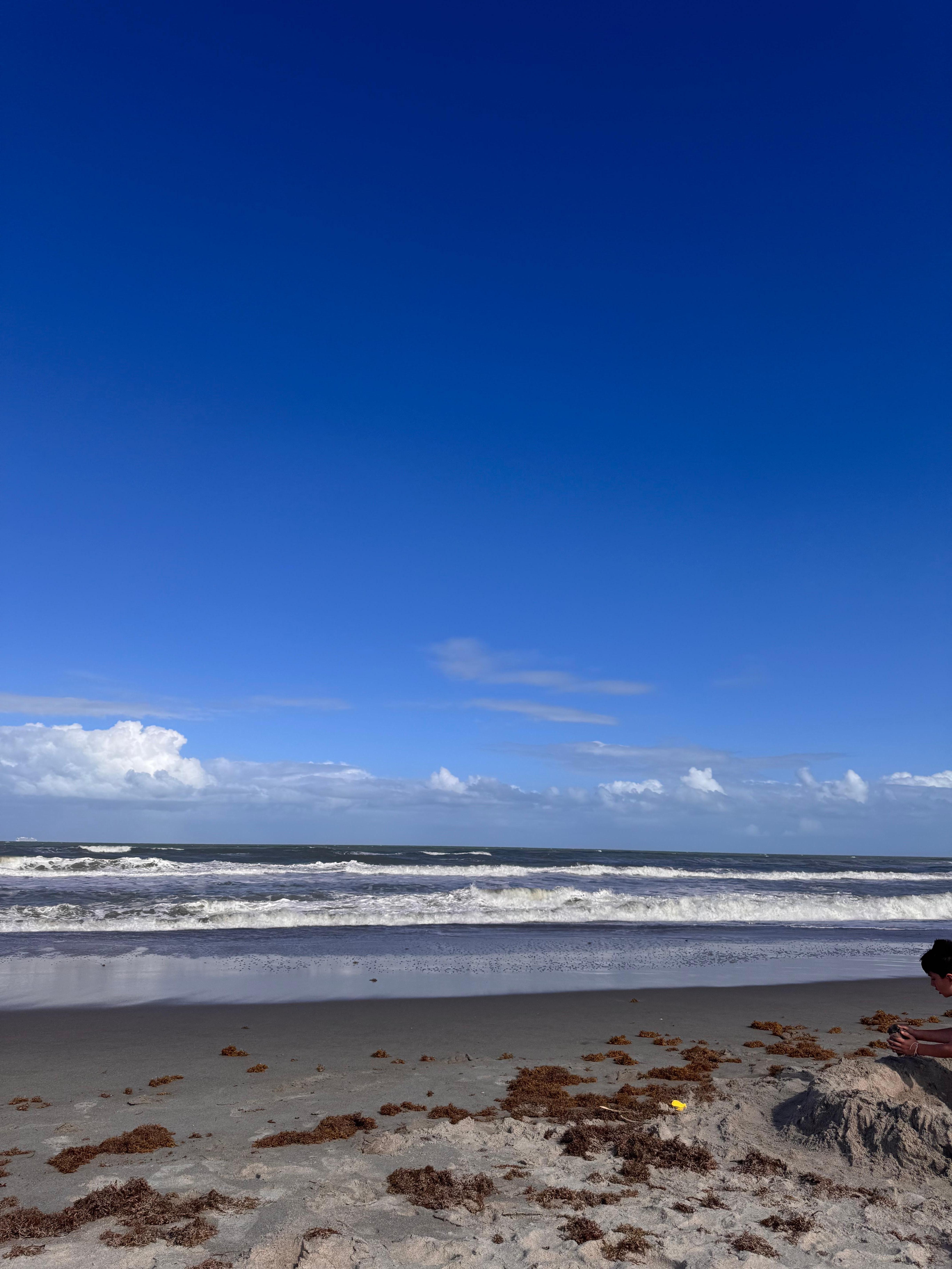 Very short walk to the ocean and what a beautiful view!