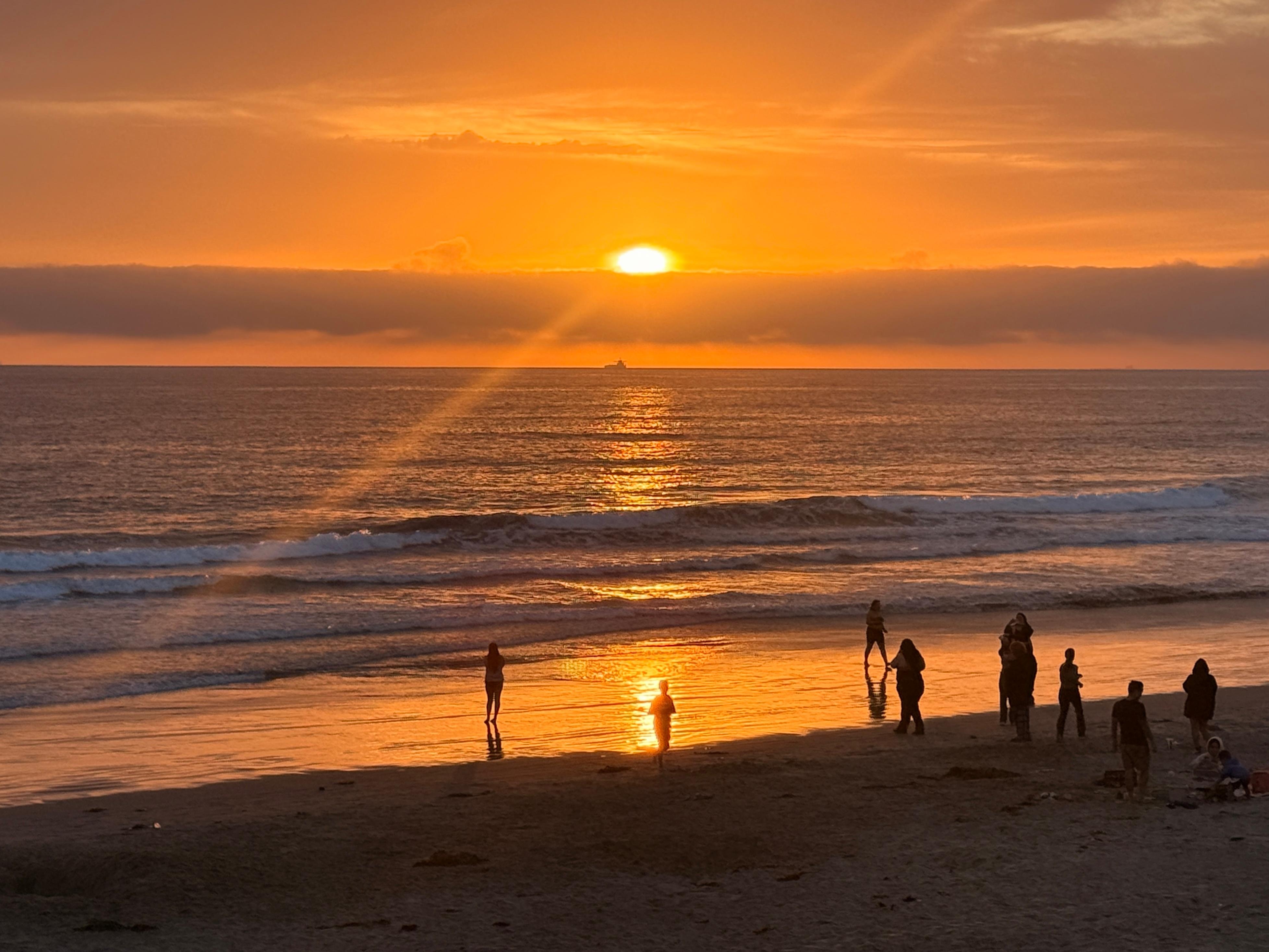 God's magnificent artistry every evening!