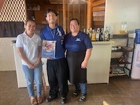 Kitchen staff members