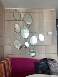 Interesting art mirror