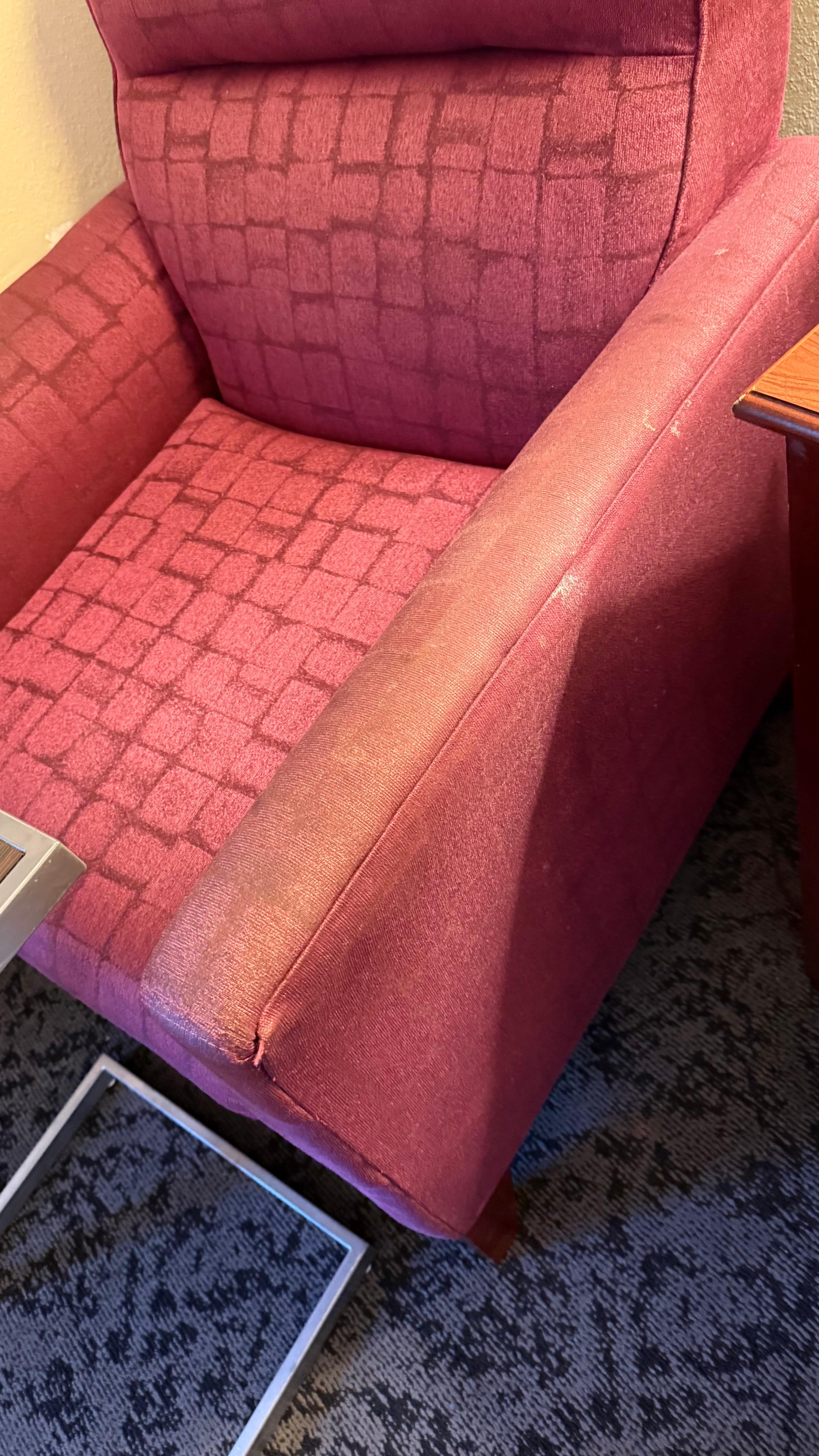 This chair needed to be put out for the trash