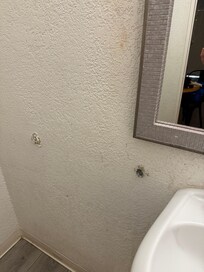 Counter ripped off