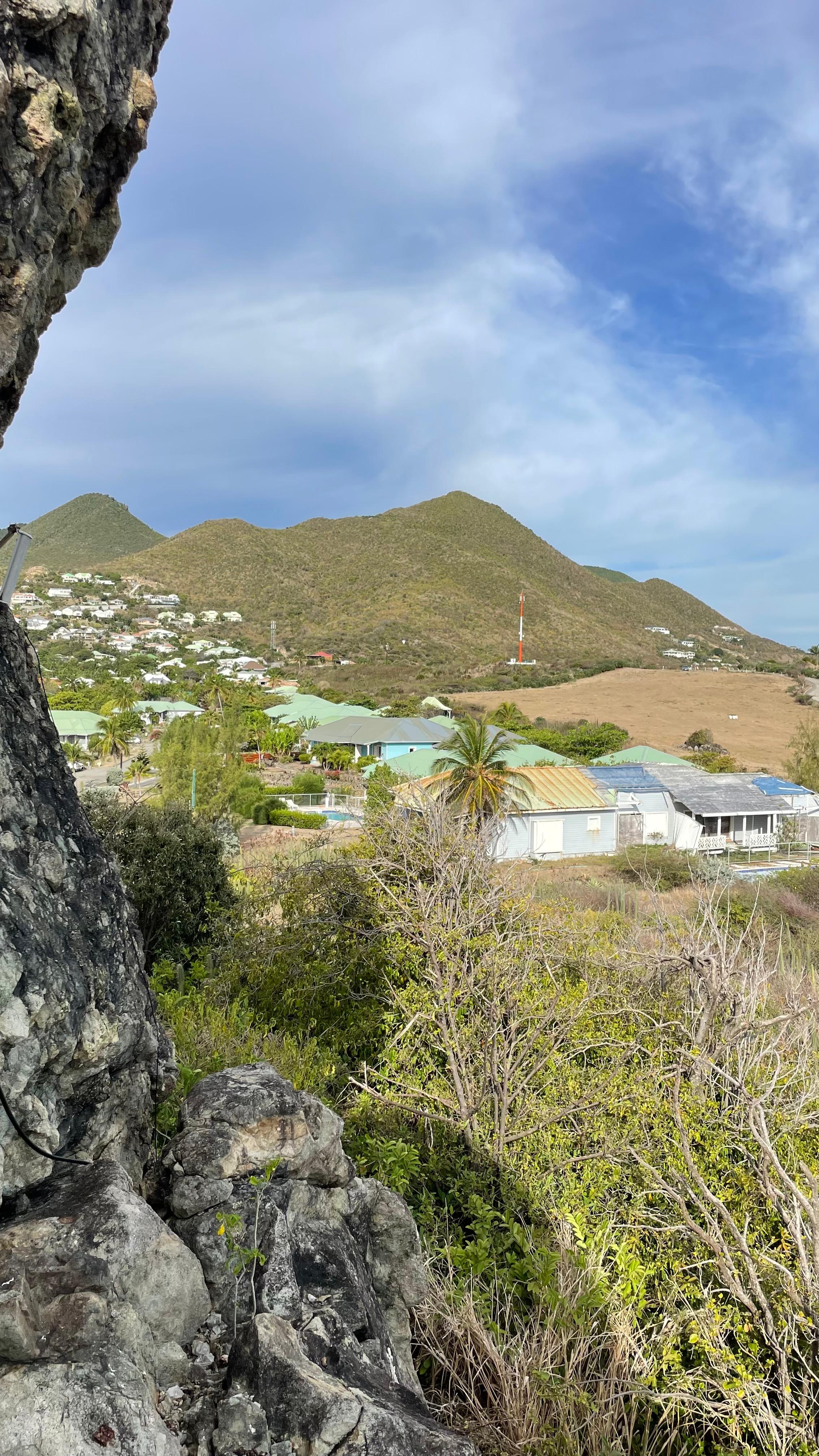 Resort from the Rocky outcropping