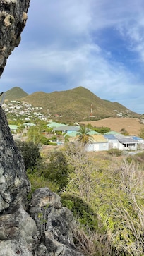 Resort from the Rocky outcropping