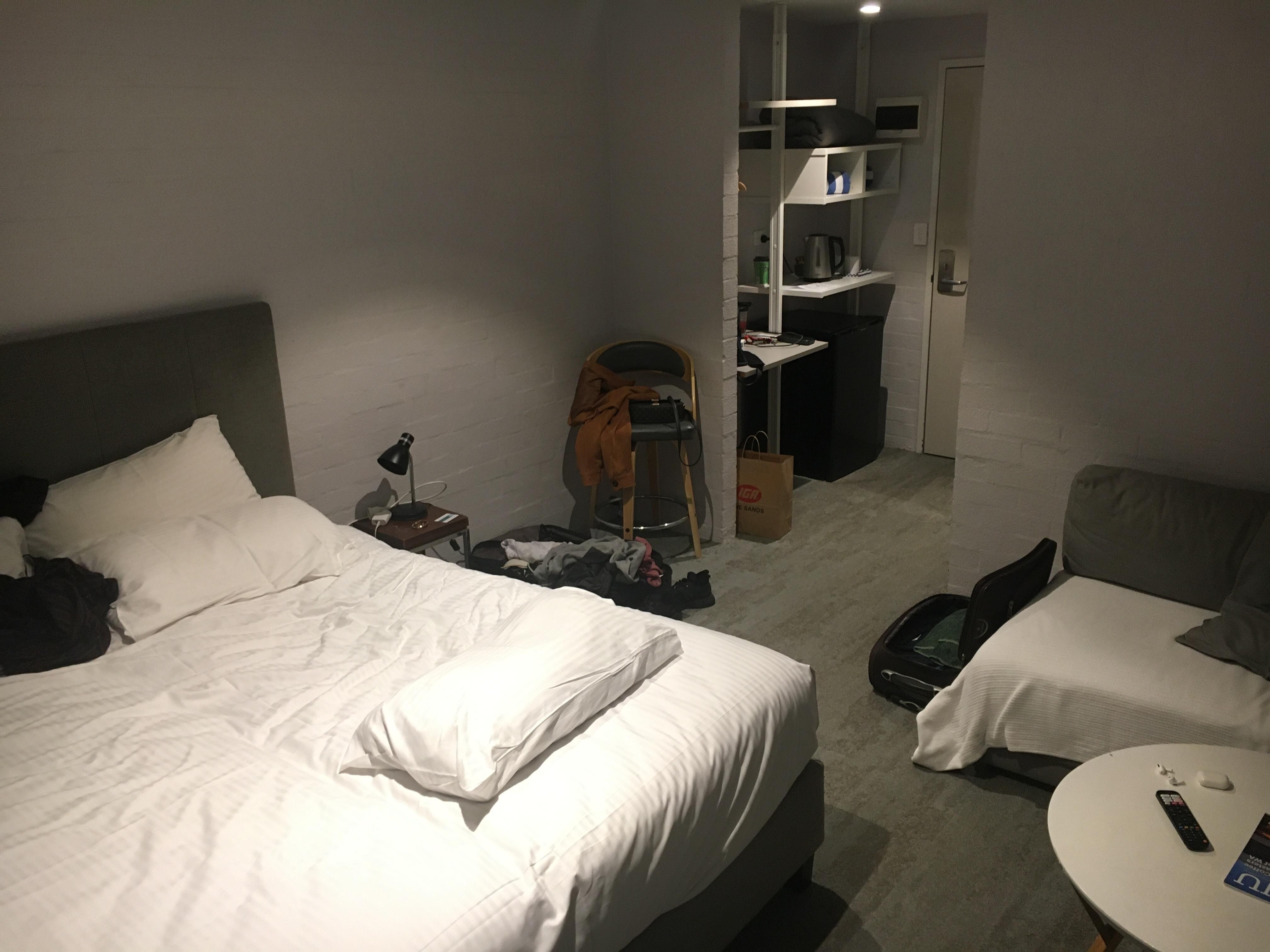 Where I stayed.