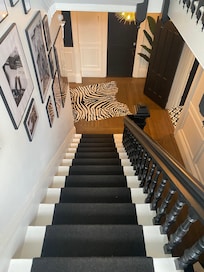 Plenty of photo ops on the staircase.