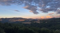 Uitzicht vanaf balkon