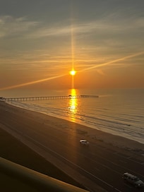 Sunrise from the balcony